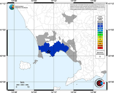 Mappa EMS - territori comunali