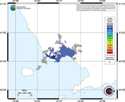 Mappa MCS - territori delle località
