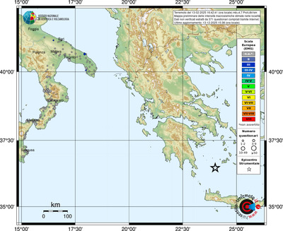 Mappa EMS - località