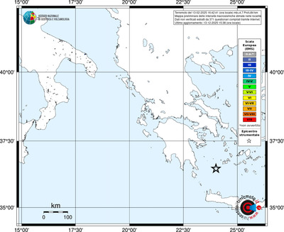 Mappa EMS - territori località