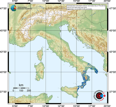 Area di invio delle email agli iscritti