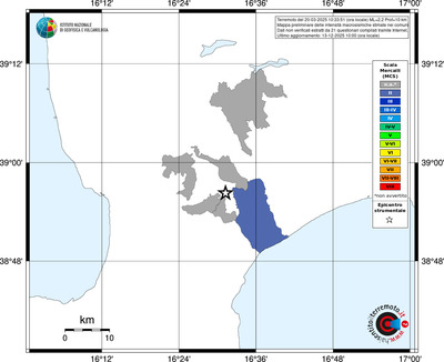 Mappa MCS - territori comuni