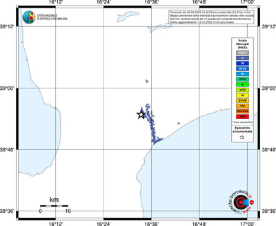 Mappa MCS - territori località