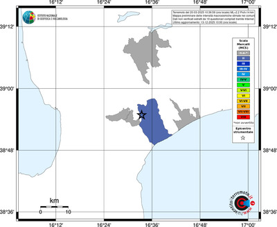 Mappa MCS - territori comuni