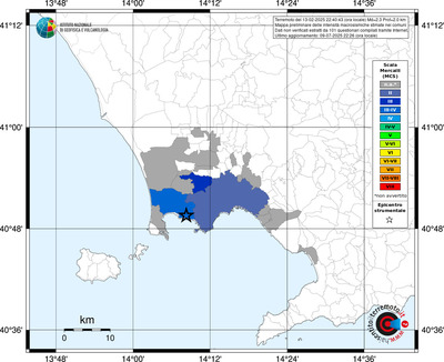 Mappa MCS - territori comunali