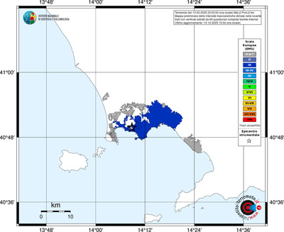 Mappa EMS - territori località