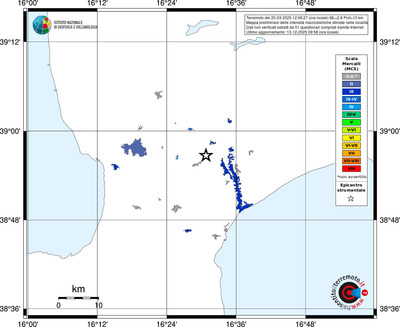 Mappa MCS - territori località