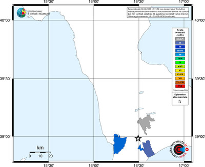 Mappa MCS - territori comuni