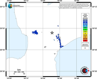 Mappa EMS - territori località