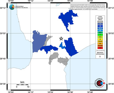 Mappa MCS - territori comuni
