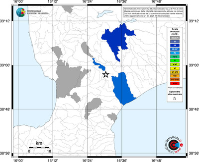 Mappa MCS - territori comunali