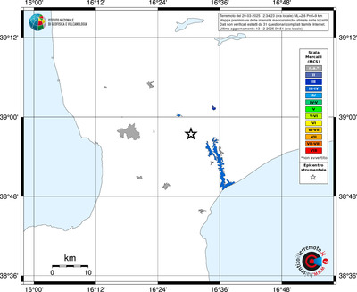 Mappa MCS - territori località
