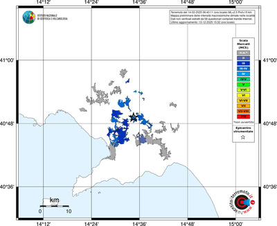Mappa MCS - territori località