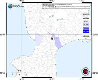 Mappa territorio comunale con almeno 3 questionari