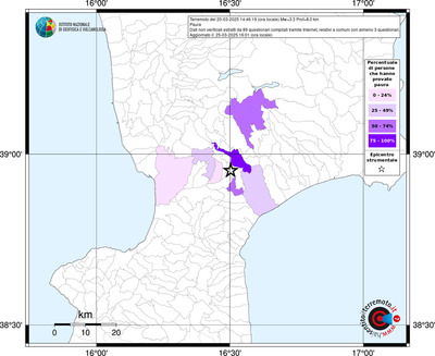 Mappa territorio comunale con almeno 3 questionari
