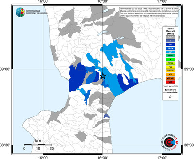 Mappa MCS - territori comunali
