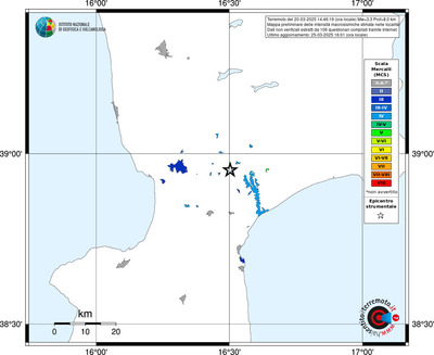 Mappa MCS - territori delle località