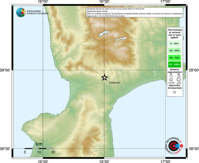 Mappa comuni con almeno 3 questionari