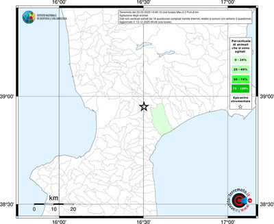 Mappa territorio comunale con almeno 3 questionari