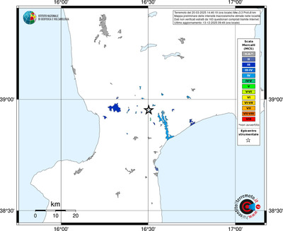 Mappa MCS - territori località