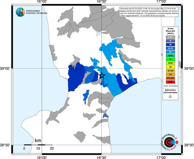 Mappa MCS - territori comuni
