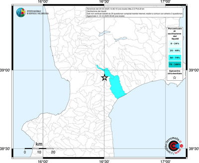 Mappa territorio comunale con almeno 3 questionari