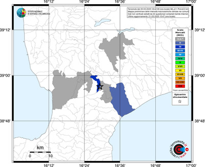 Mappa MCS - territori comunali