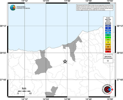 Mappa MCS - territori comunali