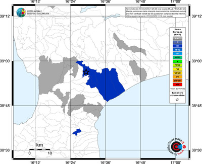 Mappa EMS - territori comunali