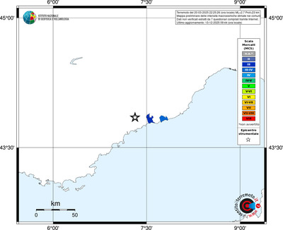 Mappa MCS - territori comuni