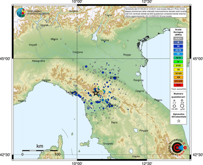 Mappa EMS - località