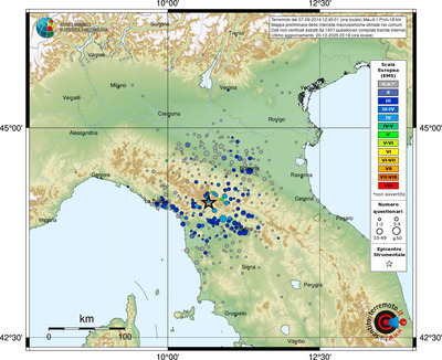 Mappa EMS - comuni