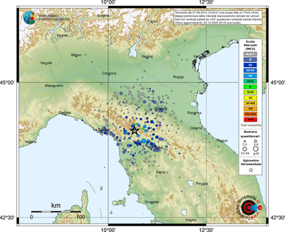 Mappa MCS - comuni