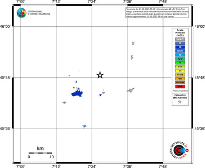 Mappa MCS - territori località