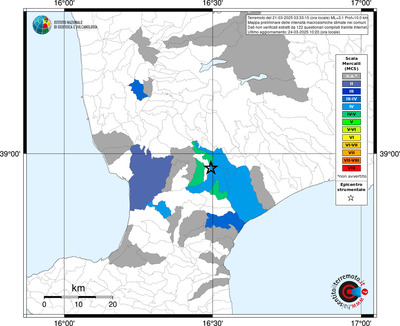 Mappa MCS - territori comunali