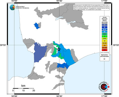 Mappa MCS - territori comuni