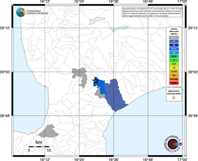 Mappa MCS - territori comunali