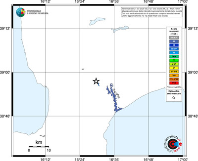 Mappa MCS - territori località