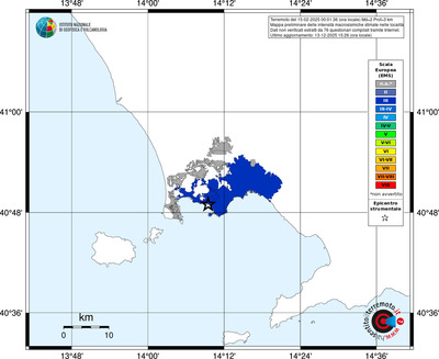 Mappa EMS - territori località