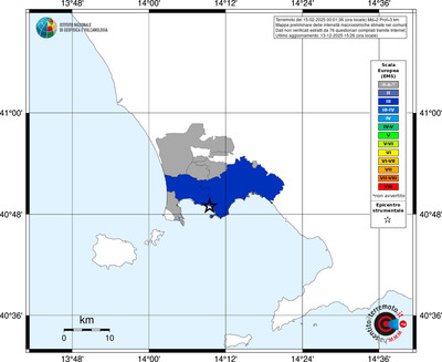 Mappa EMS - territori comuni