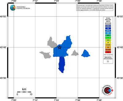 Mappa MCS - territori comuni
