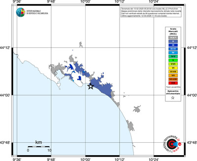 Mappa MCS - territori località