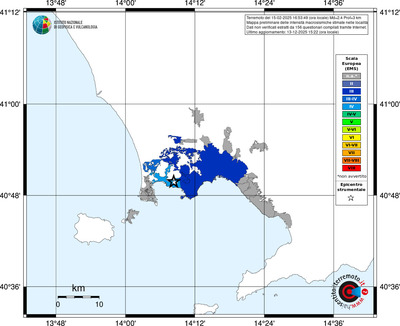Mappa EMS - territori località