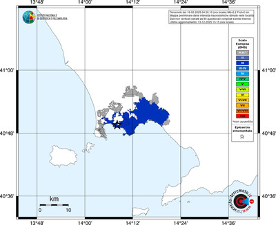 Mappa EMS - territori località