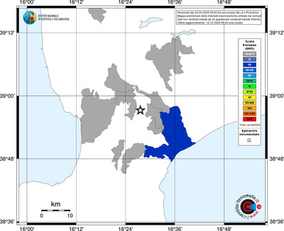 Mappa EMS - territori comuni