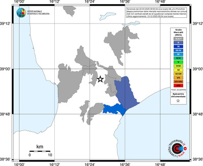 Mappa MCS - territori comuni