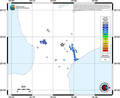 Mappa MCS - territori località