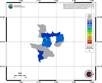 Mappa MCS - territori comuni