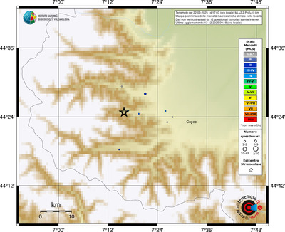 Mappa MCS - località