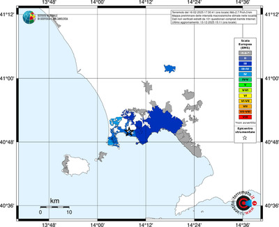 Mappa EMS - territori località